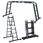 4x3 ALDORR Professional - Échelle pliante avec plate-forme - 3,5 Meter