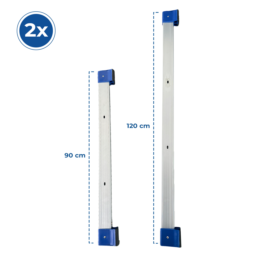Stabilisateur D'arc Fivics CEX1900 30 Pouces Avec Deux Barres En V 10 Pouces - Blanc