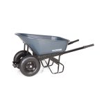 ALDORR Brouette - 170 litres - Polyester - 2 pneumatiques