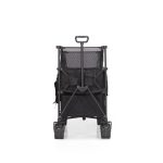 Chariot – XXL – Pliable – 600L – Noir
