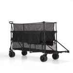 Chariot – XXL – Pliable – 600L – Noir
