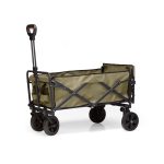 Charrette électrique – XL – Pliable – 255 L – Vert