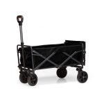 Charrette électrique – XL – Pliable – 255 L – Noir
