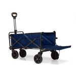 Charrette électrique – XL – Pliable – 255 L – Bleu