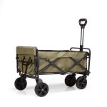 Charrette électrique – XL – Pliable – 255 L – Vert