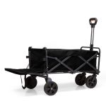 Charrette électrique – XL – Pliable – 255 L – Noir
