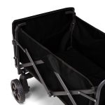 Charrette électrique – XL – Pliable – 255 L – Noir