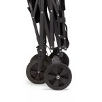 Charrette électrique – XL – Pliable – 255 L – Noir