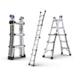 4×4 ALDORR Professional – Échelle telescopique pliable 4,50 m