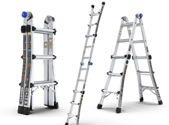Échelles telescopique pliable