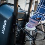 ALDORR Brouette - 170 litres - Polyester - 1 Pneu gonflable