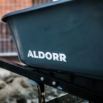 ALDORR Brouette - 170 litres - Polyester - 1 Pneu gonflable