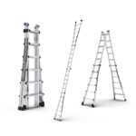 4×6 ALDORR Professional – Échelle telescopique pliable 6,90 m