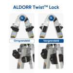 4×6 ALDORR Professional – Échelle telescopique pliable 6,90 m