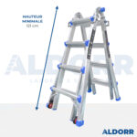 4x4 ALDORR Home - Échelle telescopique pliable 4,10 m