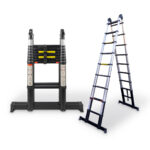 Échelle télescopiques pliantes 2,50 m - ALDORR Professional